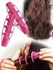 2 Stück/Set Haarwickler Spiral Locken DIY Werkzeug Magische Haarpflege Friseur Keine Hitze Keine Klemmen Styling Lockenwickler
