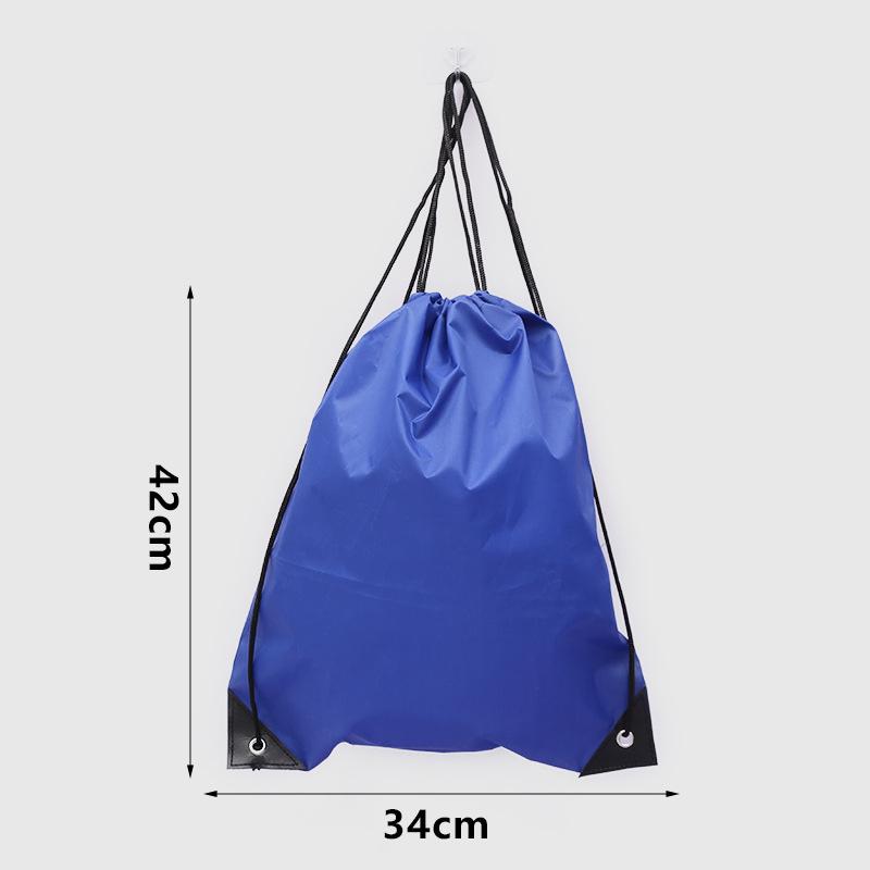 Bolsa de Gimnasio con Cordón para Exterior Mujer Hombre Bolsas con Cuerda Almacenamiento Ropa Zapatos Piscina Embalaje Impermeable Bolsillo Fitness Unisex