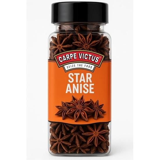 

Carpe Victus Premium Star Anise, Whole Chakri Phool, Fresh and Healthy Indian Aromatic Spices & Everyday Cooking Essentials for Fine Taste , 35 grams 35GM