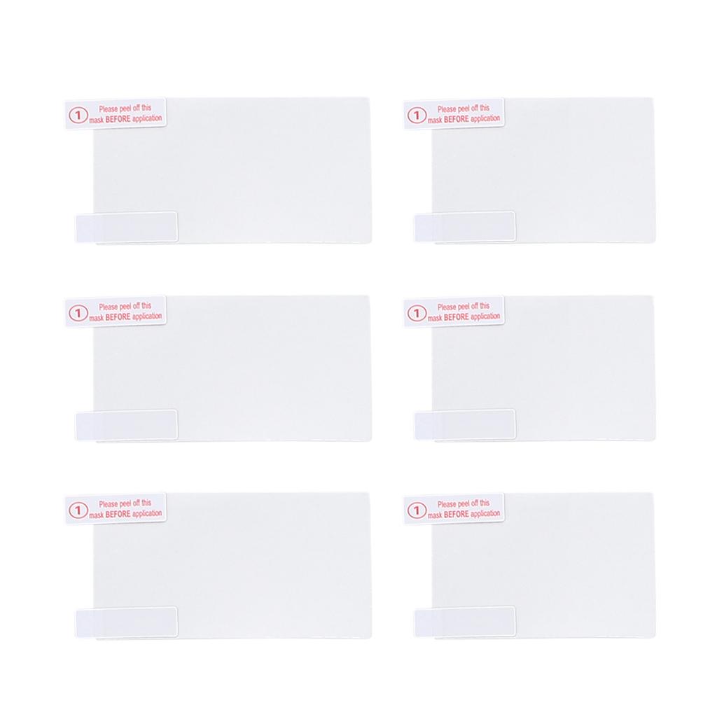 3 Set LCD Screen Protector for 3DS Tempered Glass Top Screen Protector and HD Clear PET Film Bottom Screen Protective