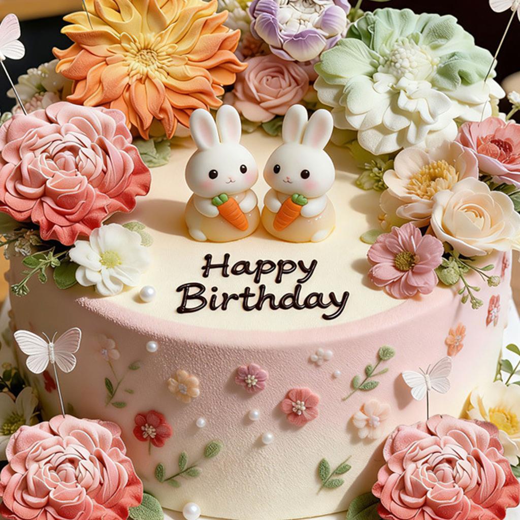 Flower Chocolate Baking Mould Food Grade Silicone Mousse Cake Molds for Family Gatherings and Celebration