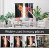AAtter Basketball Window Curtains Boys Sports Mens Teen Black Kids Red Dark Orange Cool 3D Ball Flame Gamer Long Living Room