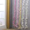 Artificial Silk Cherry Blossom Rose Rattan Wall Hanging Flower Decoration Rattan False Plant Wedding Home Decoration