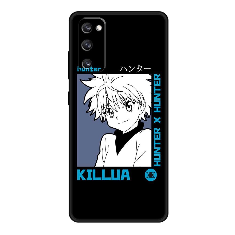Custodia sottile ufficiale Anime Hunter X hunter per Samsung Galaxy S21 Plus S22 Ultra 5G S8 S10e S20 FE 2022 S9 S7 S10