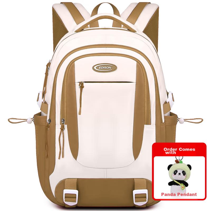 Edison Middle School Backpack for Girls, Spine Protection, Large Capacity, Water-Resistant, High School
