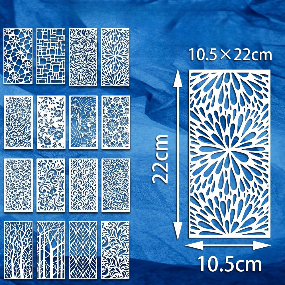 Creative Patterns, Painting Templates, Children's Creative Illustrations, Teaching Props, Reusable, Unique Patterns, Hand-made Poster Molds