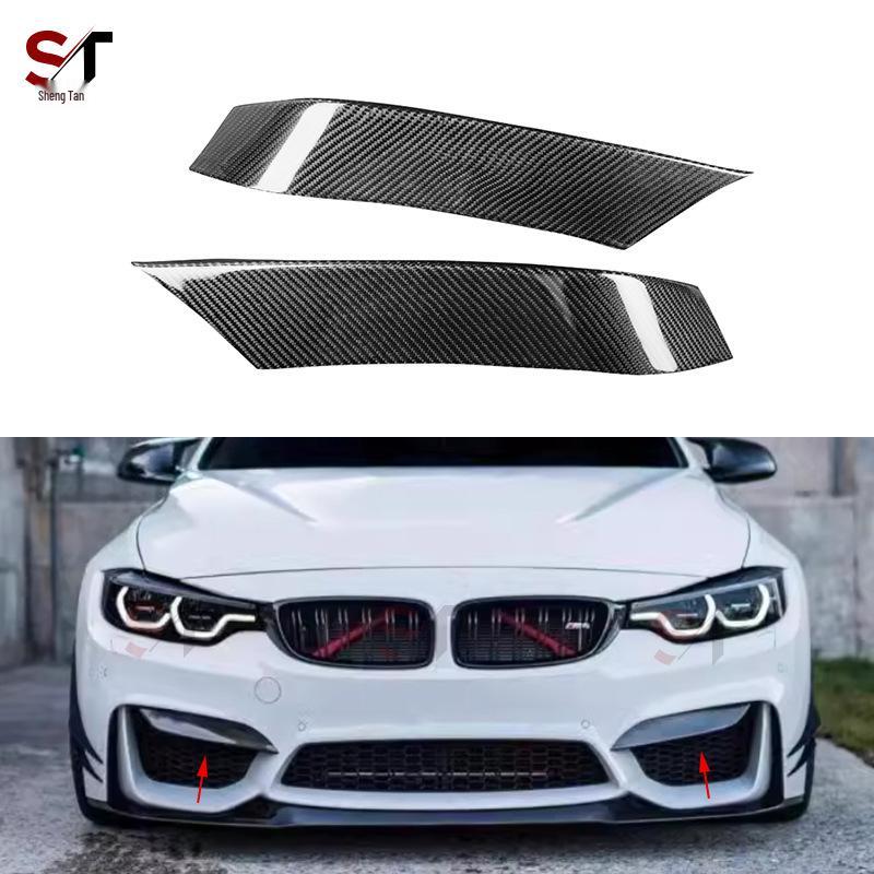 BMW M3 F80 M4 F82/F83 için Karbon Fiber Ön Üst Köşe Kaplaması
