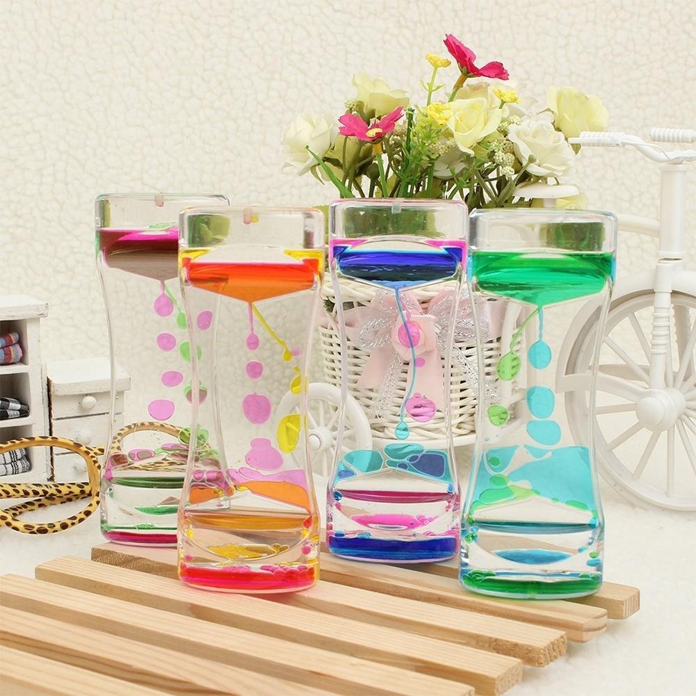 Плавающий цвет, жидкий таймер движения, микс, иллюзия, масляные часы ...