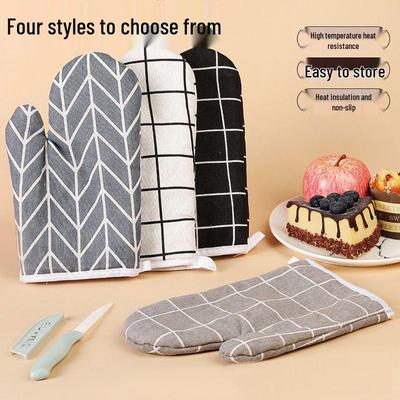 Heat-Resistant Non-Slip Oven & Baking Gloves