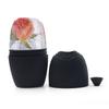 Soft Rubber Ice Cube Facial Ice Pack To Reduce Swelling, Massage Face Ice Mask, Rose Silicone Face Ice Mask, Ice