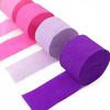 Multicolored Crepe Paper Tassel Wall Decoration, 4.5cm x 22m