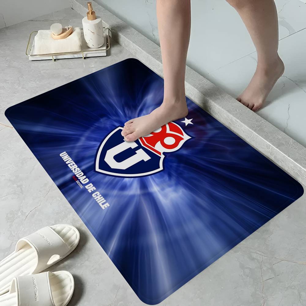 Chile U-University Logo Floor Mat Rectangle Anti-slip Home Soft Badmat Front Door Indoor Outdoor Mat Hotel Decor Mat