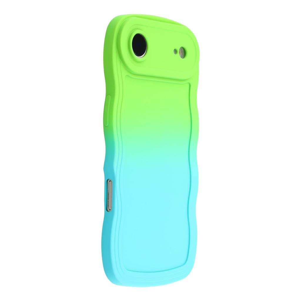For iPhone Air Case Gradient Color Rubberized TPU Phone Cover