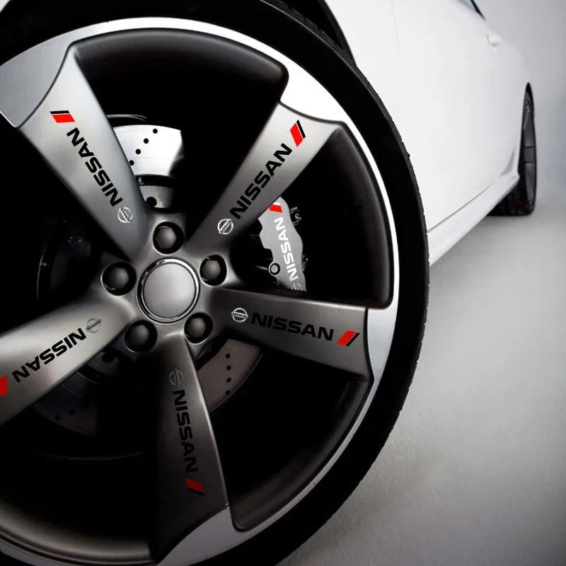 4 Pezzi Styling Auto Adesivi Decorativi Maniglia Porta Decalcomanie Per Nissan X-trail Qashqai Note Juke Sentra Patrol Almera Navara Leaf