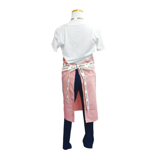 Watanabe Moomin Little My Center Front Length Width Cotton Apron, 80.5cm/Body 81cm, MM-7228