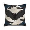 Halloween colorful pumpkin devil Digital printing short plush pillow covers for car sofa office cushion cover home goods