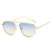 Sunglasses Advanced Metal Sunglasses Fashion Oval Spectacles Luxury Designer Vintage Sun Spectacles UV 400 Protection Oculos De Sol