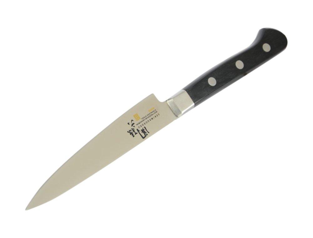 Kai Corporation Seki Magoroku Wakatake Petty Made in Dishwasher Fruit AB5423 Knife, 120mm, Japan, Safe, Knife,