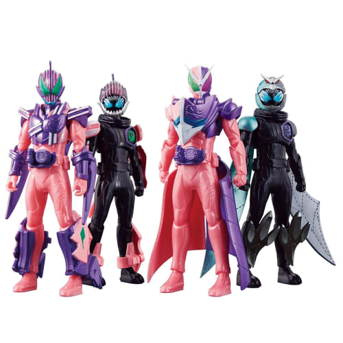 Bandai Kamen Rider Revise Revise Remix Figure Megalodon Genome & Eagle Genome Set