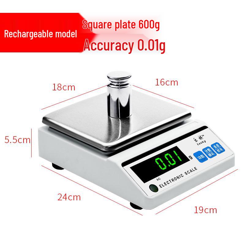 High Precision Laboratory Electronic Balance Scale 0.001g