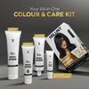 BBLUNT Salon Secret High Shine Conditioning Hair Colour Natural Black 130G Pack of 1 Long Lasting Vivid Colour