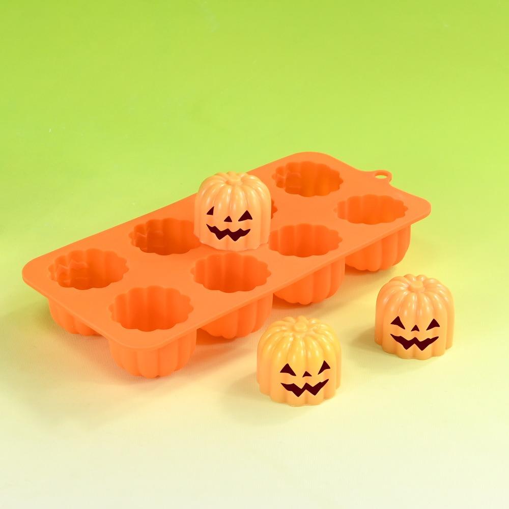 Halloweenská dýně Čokoládová forma Duch Cukroví Sušenky Dort Pečení Silikonová forma DIY Kuchyňský nástroj Fondánové formy Pekařské příslušenství