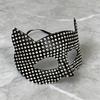 Black Gold Diamond Catwoman Mask Halloween Makeup Ball Performance Decoration