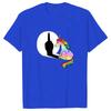 Unicorn Middle Finger T Shirt Women Mens T-Shirt Streetwear Tshirts Anime Clothes Four Seasons