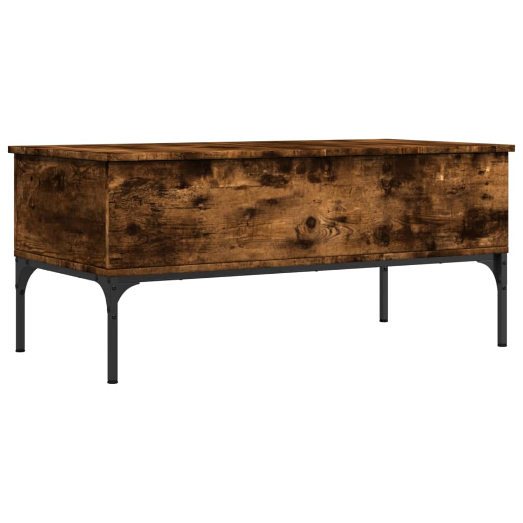  Coffee Table, Smoked Oak, 100x50x45 Cm