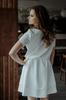 Dress with Double Skirt T374 Raspberry XS