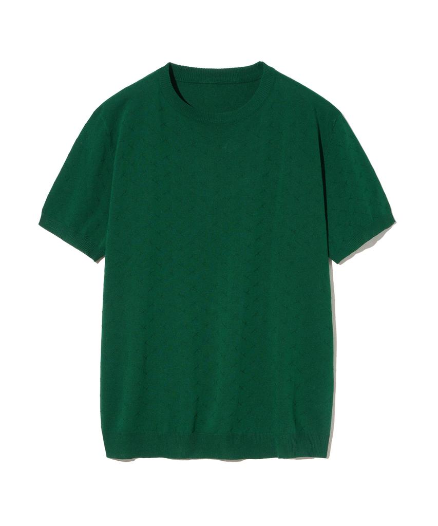 IRONYPORNO WHITELINE 86-Iroj046 Bottega Round Short Sleeve Knit 4 Colors