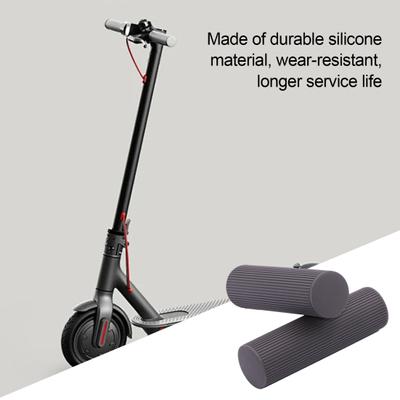 Empuñaduras de manillar para patinete eléctrico, resistentes al desgaste, a prueba de arañazos, accesorios para Xiao Mi Pro 4, 1 par