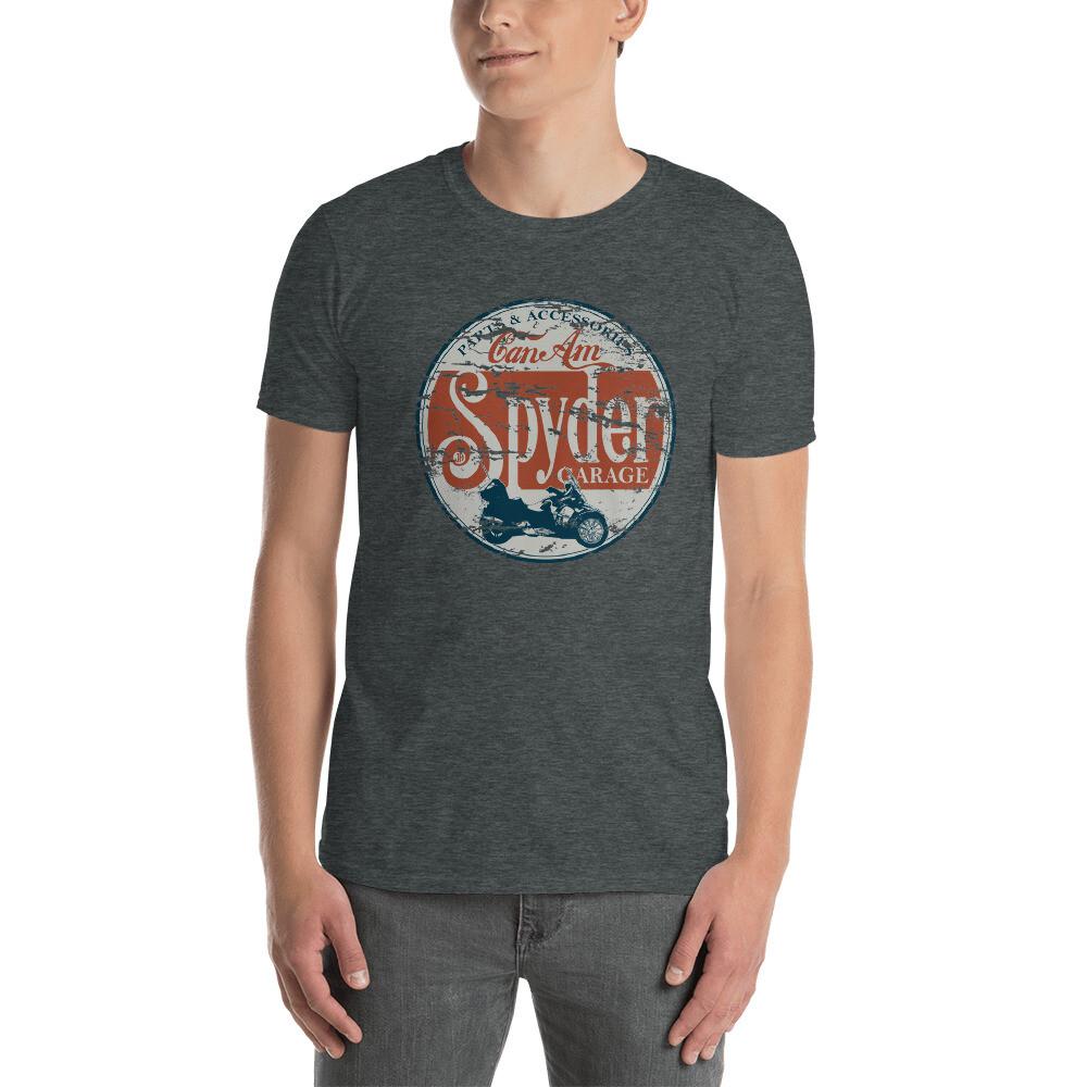 Can-Am Spyder Garage Vintage Short-Sleeve Unisex T-Shirt XXL