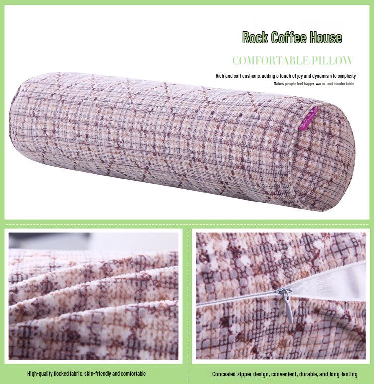 

Длинная цилиндрическая подушка-поддержка для шеи и подушка-валик для кровати или дивана 20x100cm