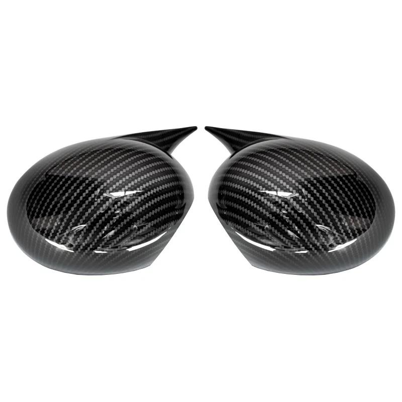 Pentru Mini Cooper R50 R52 R53 Volan pe stânga Autocolant Plastic 2 buc Capace Capac Oglindă Laterală Retrovizoare Carcasă de protecție