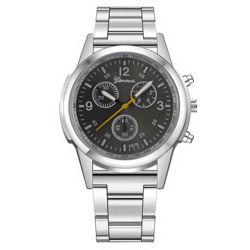 Men's Waterproof Luminous Running Alarm Clock Watch