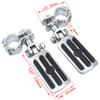 Chrome motocykl autostrada zacisk podnóżki podnóżek pedał podnóżki góra dla Harley Electra Road King przemieszczanie się po ulicy 1-1/4"