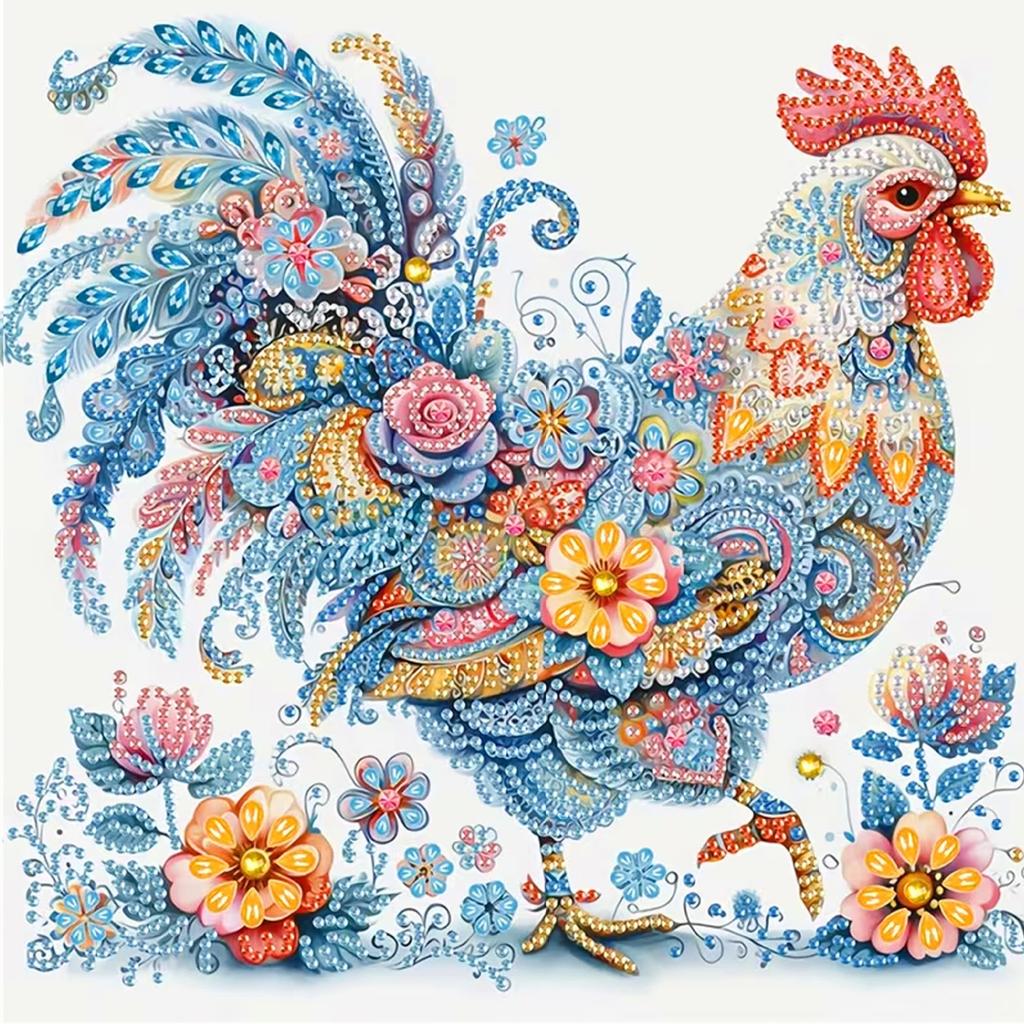 Diamond Painting, Special-Shaped Diamond Painting, Handmade Sticker Material Package 30 * 30 Diamond Sticker Diy Decorative Painting Cross-Border