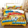 3D Print  Super Zings Bedding Set Single Twin Full Queen King Size Bed Set Adult Kid Bedroom Duvet cover Sets Home Textiles