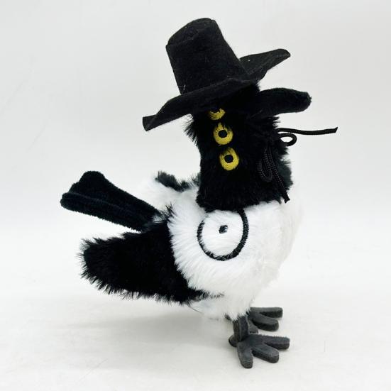 Demon Plush Game Hunters Tiger Magpie Plush Doll Soft Stuffed Animal Virtual Adventures Plush Toy for Gamers Cosplay Enthusiasts