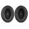 Protein Leather Ear Pad Ear Cushions Replacement Headband for Aviation Gaming Headsets , Noise Cancelling Foam