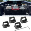 4pcs Rear Bucket Rail Hook For Tesla Cybertruck 2026 Trunk L-track Splints Hook Fasteners Auto Accessories