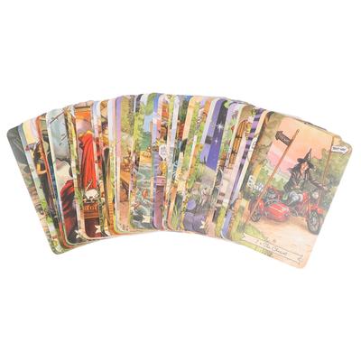 78ks Tarotové karty pro čarodějnice na každý den Proroctví Věštění Balíček Společenská desková hra Tarot
