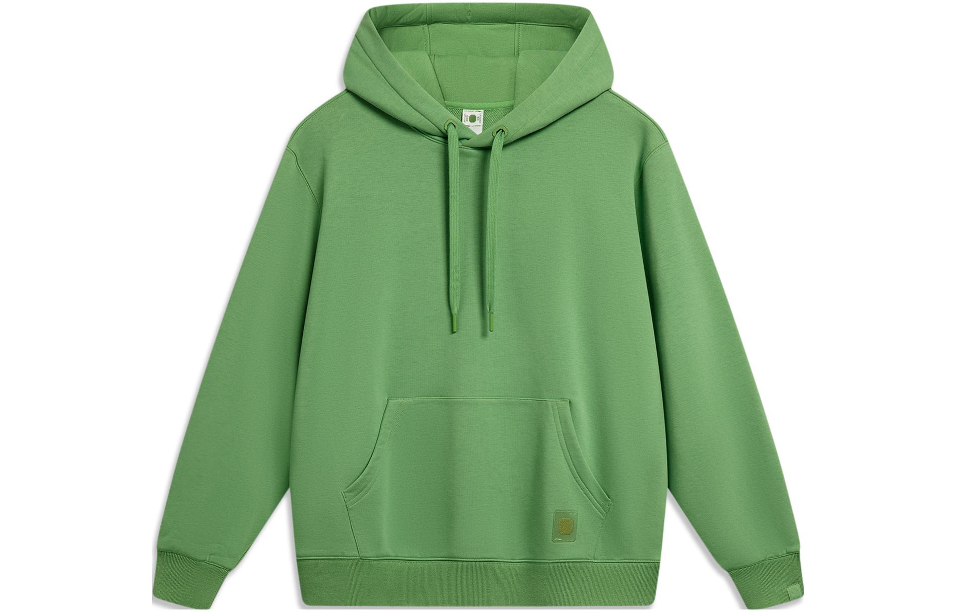 Li Ning Sports Life Collection Sweatshirt Men s Green Mountain AWDU031-2 L