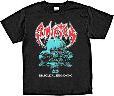 T-shirt Sinister Diabolical Summoning Vintage Death Metal Benediction Unleashed