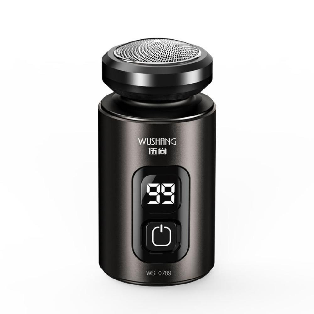 

Сухой Влажный Двойной Портативный Роторный Бритва TYPE-C Перезаряжаемый Бритье Бритва Триммер для Бороды Парень чёрный