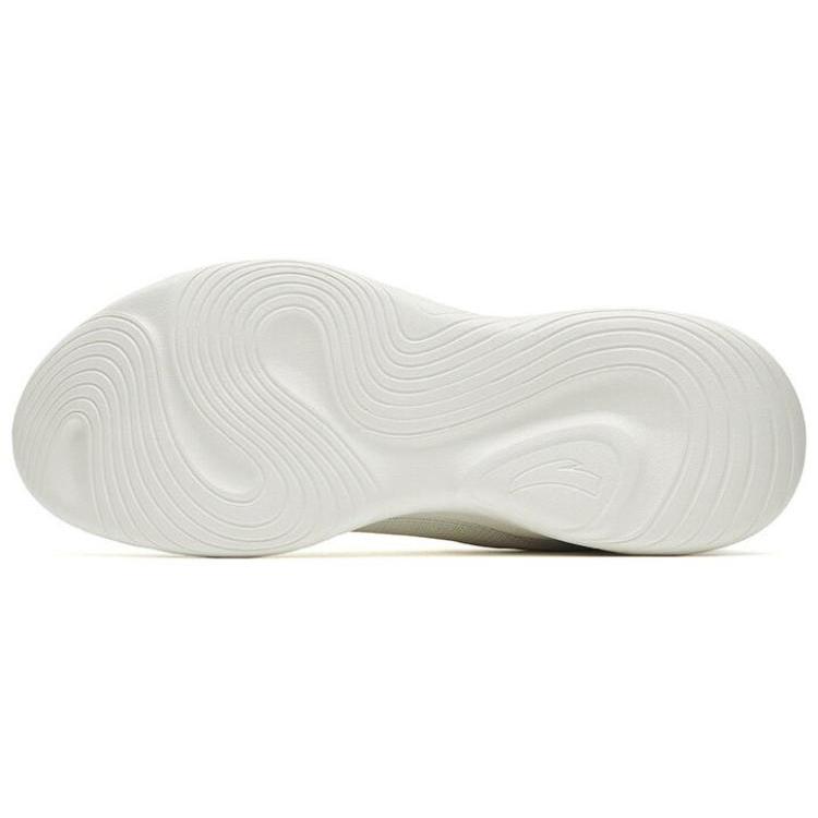 Anta Wear Resistant And Lightweight Low Top Running Shoes Men's White 912245526-3