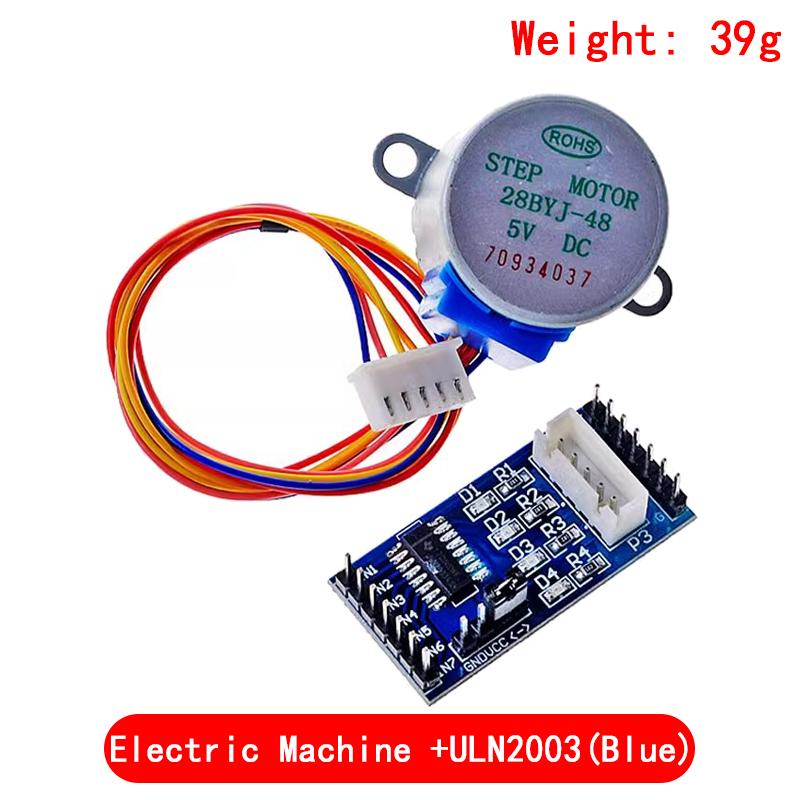 1LOTS 28BYJ-48-5V 4 phase Stepper Motor+ Driver Board ULN2003 for Arduino 1 x Stepper motor +1x ULN2003 Driver board