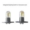 2 Pack Microwave Light Bulb 2A 250V 20W 2Pin Light Bulb Replacement for Oven