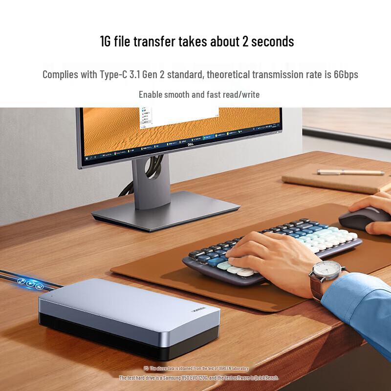 Ugreen Type-C 3.1 External Hard Drive Enclosure
